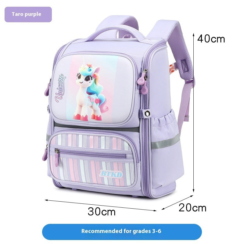 Astronaut Bag Schoolbag Burden Reduction Boys And Girls Large Capacity