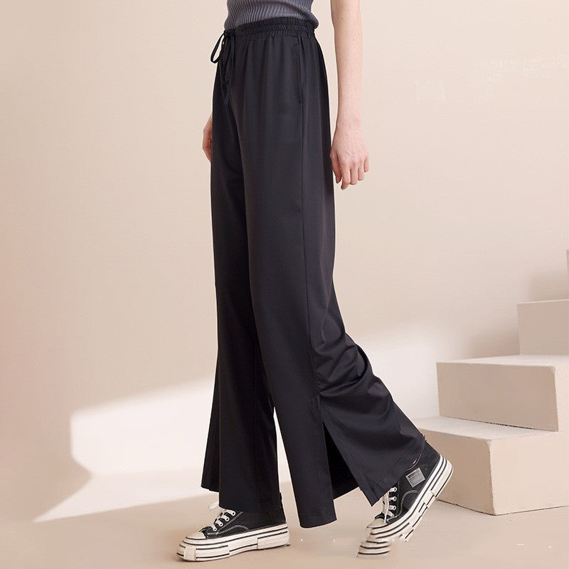 Sports Drape Baggy Pants Straight