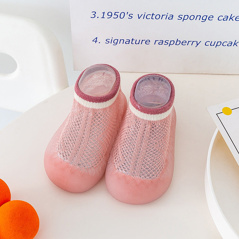 جوارب شبكية للأطفال مضادة للبعوض، جوارب صيفية للأطفال غير قابلة للانزلاق