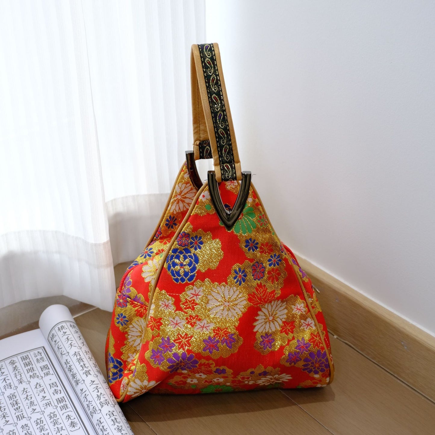 Yunjin Cheongsam Hand Bag Mobile Phone Brocade