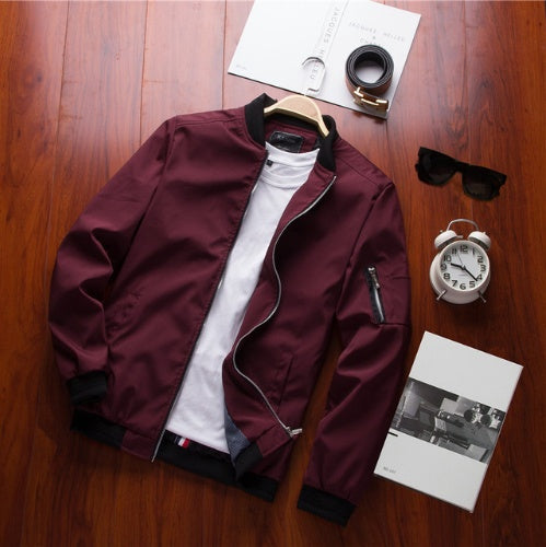 Jacket Casual Men's Baseball Uniform Youth Trend