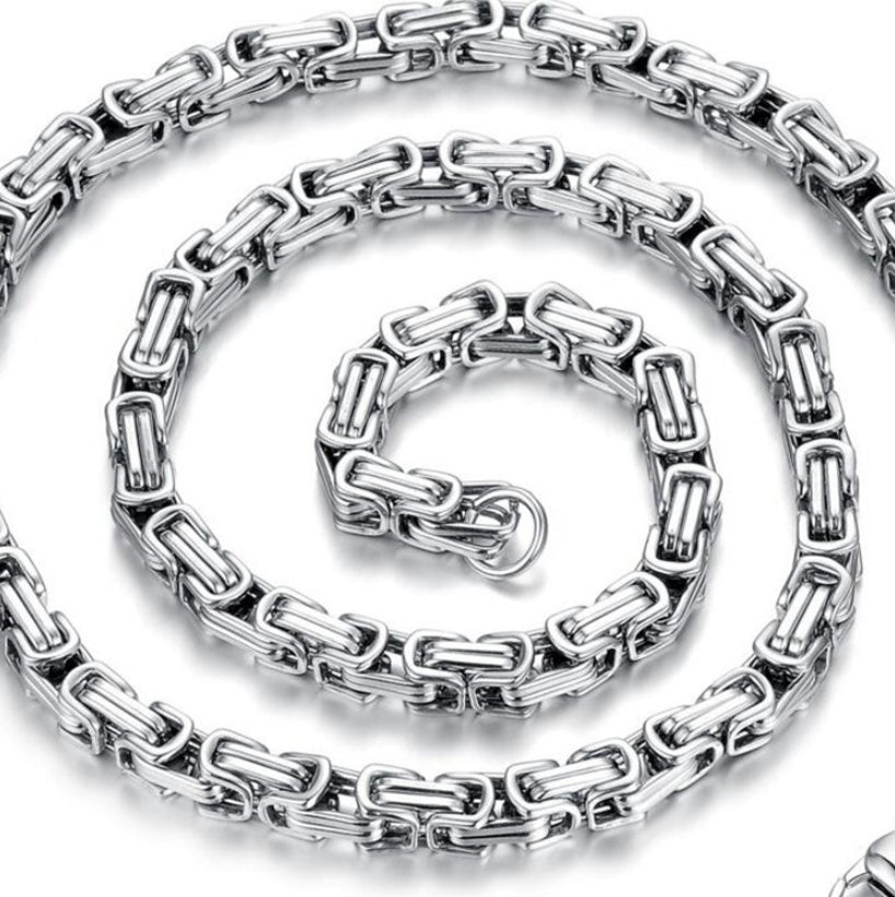 قلادة بانك من الفولاذ المقاوم للصدأ