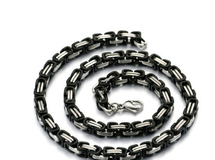 قلادة بانك من الفولاذ المقاوم للصدأ