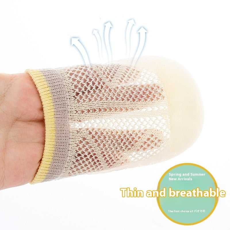 جوارب شبكية للأطفال مضادة للبعوض، جوارب صيفية للأطفال غير قابلة للانزلاق