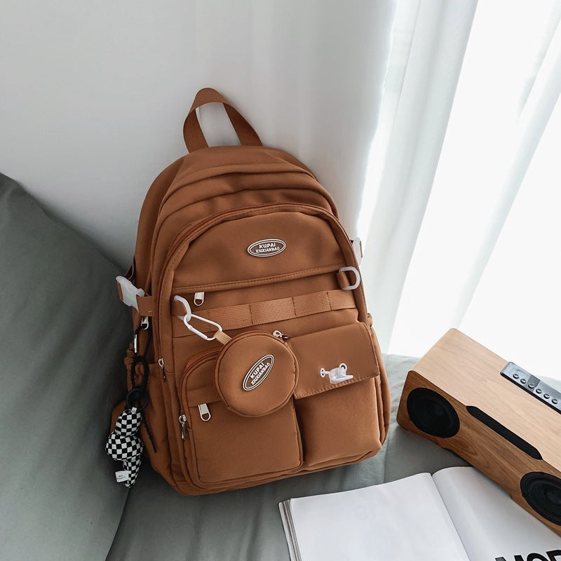 High School And College Student College Style Computer Bag Couple Backpack