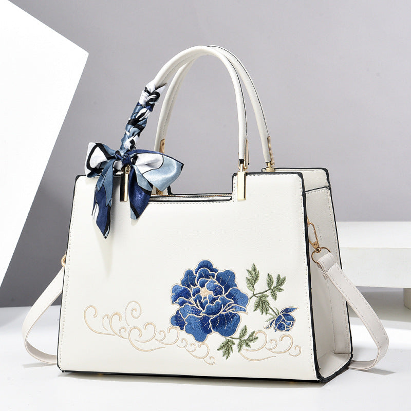 Large Capacity Embroidered Women Bag