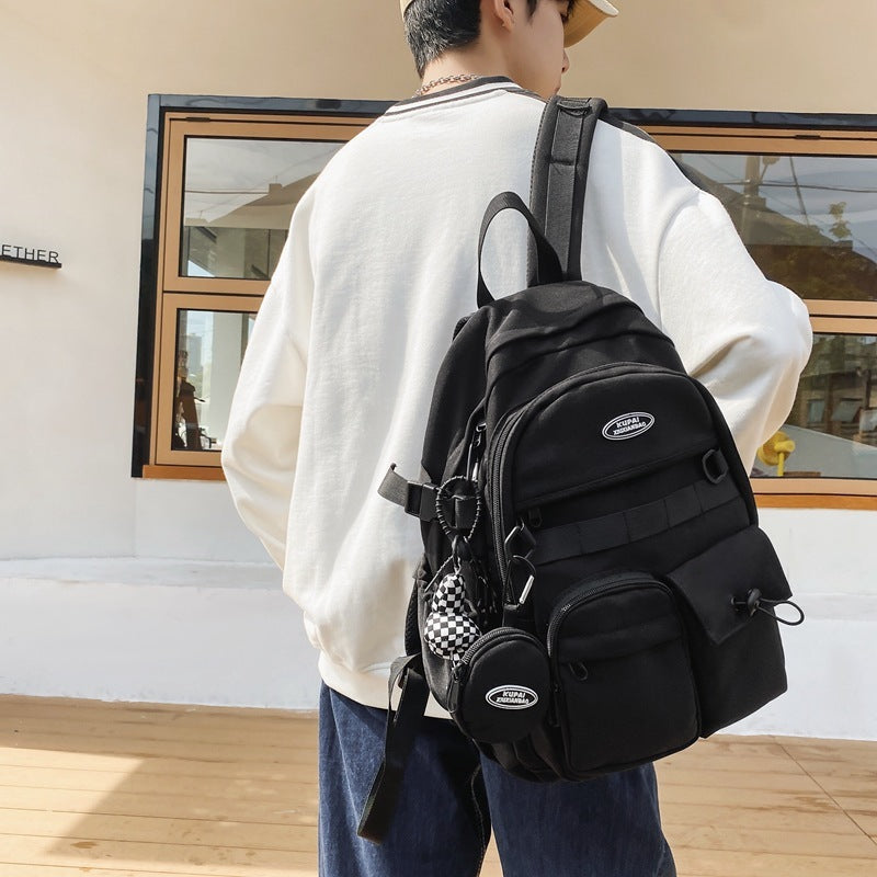 High School And College Student College Style Computer Bag Couple Backpack