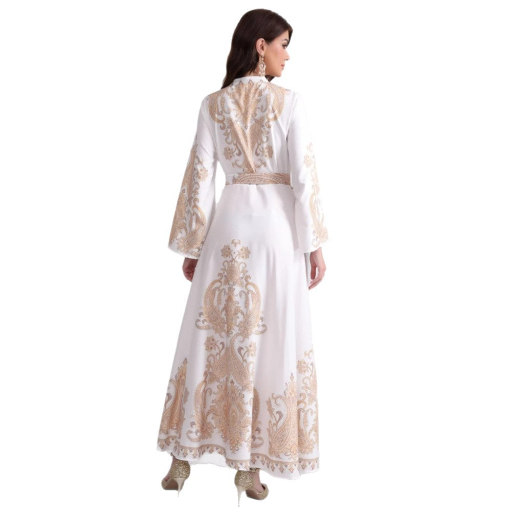 Fashion Elegant Women's Bronzing Dress Slim Fit